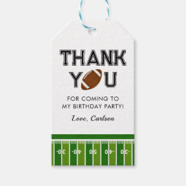 Etiquetas Para Regalos Fiesta de cumpleaños de fútbol gracias