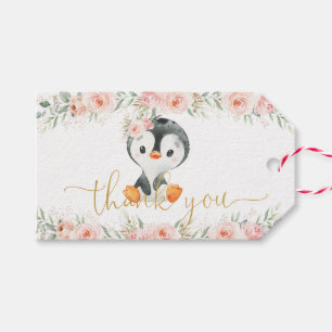 Etiquetas Para Regalos Fiesta de cumpleaños de la floral Baby Shower en 