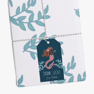 Etiquetas Para Regalos Fiesta de Cumpleaños de las Chicas Sirenas