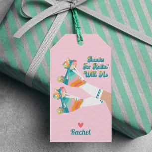 Etiquetas Para Regalos Fiesta de cumpleaños de patinaje sobre patinaje so