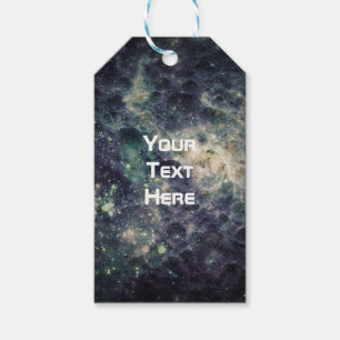 Etiquetas Para Regalos Fiesta de Cumpleaños de Roca Espacial Galaxia Deso