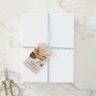 Etiquetas Para Regalos Fiesta de cumpleaños de S'mores