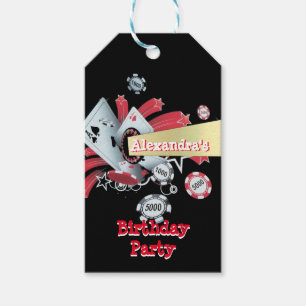 Etiquetas Para Regalos Fiesta de cumpleaños del personalizado de juegos d