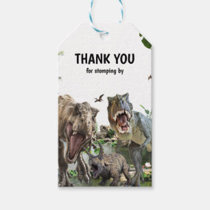 Etiquetas Para Regalos Fiesta de cumpleaños imprimible de dinosaurios, Fi
