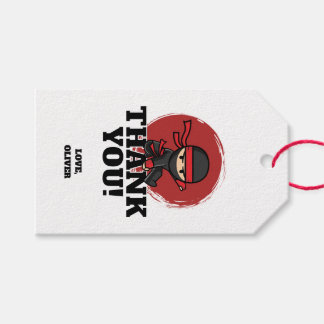 Etiquetas Para Regalos Fiesta de Cumpleaños Ninja