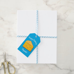 Etiquetas Para Regalos Fiesta de cumpleaños para niños de queso