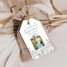 Etiquetas Para Regalos Fiesta de graduación de flor silvestre en flor