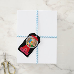 Etiquetas Para Regalos Fiesta de Gumbal Flavorful Gumball