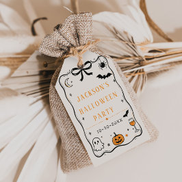 Etiquetas Para Regalos Fiesta de Halloween