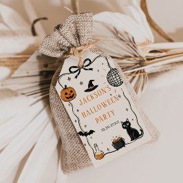 Etiquetas Para Regalos Fiesta de Halloween