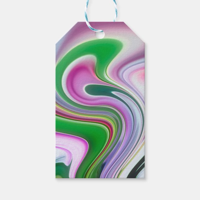 Etiquetas Para Regalos Fiesta de jardín (Anverso)