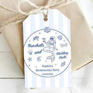 Etiquetas Para Regalos Fiesta de la soltera de las casetas y las campanas
