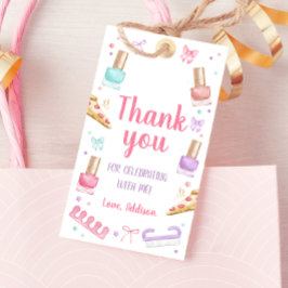 Etiquetas Para Regalos Fiesta de Mani-Pedi Manicura Pedicura Esmalte de U