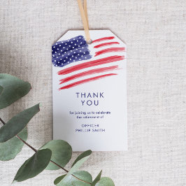 Etiquetas Para Regalos Fiesta de Retiro de la Policía de LIBERTAD