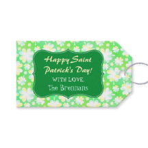 Fiesta de St Patricks Personalizado Green Shamrock