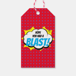 Etiquetas Para Regalos Fiesta de superhéroes gracias