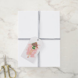 Etiquetas Para Regalos Fiesta del Té de Primavera Rosa