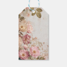 Fiesta floral de rosas vintage románticas shabby c