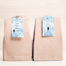 Fiesta Quinceanera de Blue Winter Wonderland