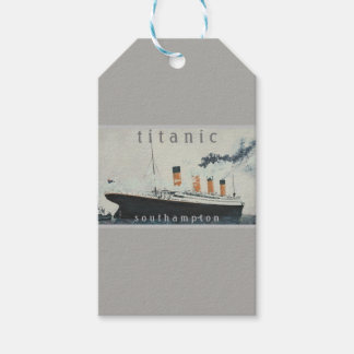 Etiquetas Para Regalos Fiesta TITANIC Vintage White Star Line Ship
