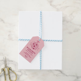 Etiquetas Para Regalos Fin de semana de soltera minimalista moderno | Ros