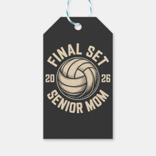 Etiquetas Para Regalos Final Set Senior Mom 2026 Graduation Volleyball