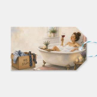 Etiquetas Para Regalos Finalmente Libre - Regalo Feliz de Divorcio