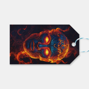 Etiquetas Para Regalos Fire of the Gods Gift Tag