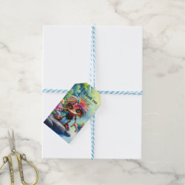 Etiquetas Para Regalos Fizzwiggle el duende travieso del arcoíris.