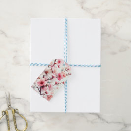 Etiquetas Para Regalos Flor de Cerezo