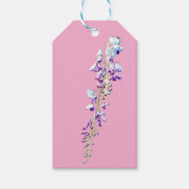 Etiquetas Para Regalos Flor morada