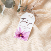 Flor rosa Minimalista Gracias