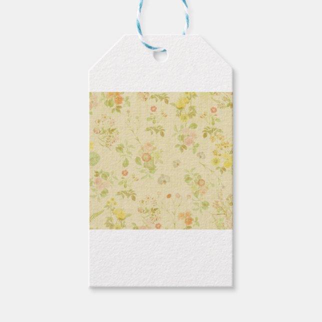 Etiquetas Para Regalos Floral 2 (Anverso)