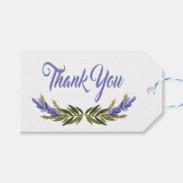 Etiquetas Para Regalos Floral Purple Gracias Flor Lavender