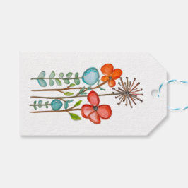 Etiquetas Para Regalos Flores