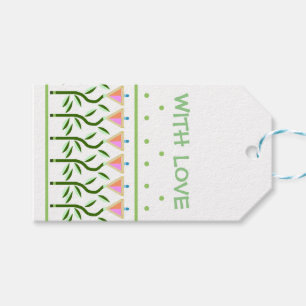 Etiquetas Para Regalos Flores con amor