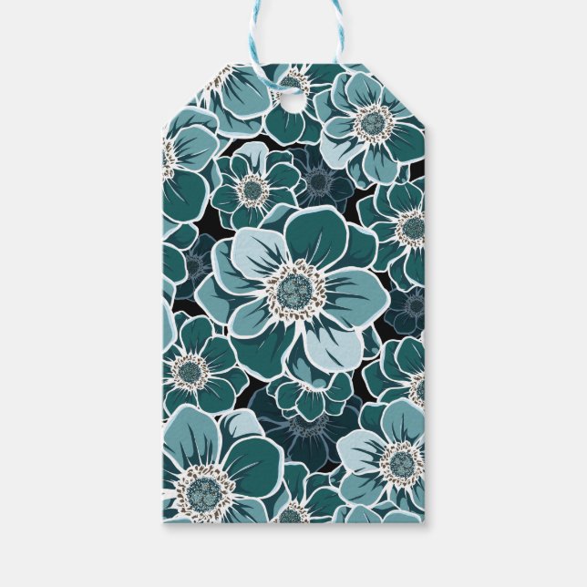 Etiquetas Para Regalos Flores Mandala (Anverso)