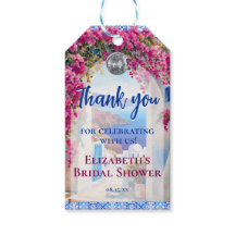 Flores rosadas italianas griegas acuarela baldosas