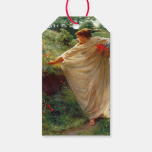 Etiquetas Para Regalos Flores silvestres (por Edward Poynter)