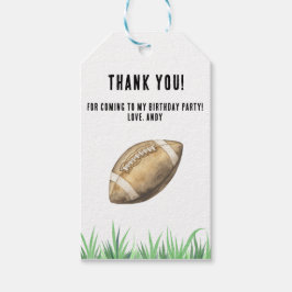 Etiquetas Para Regalos Football First Year Down Birthday Party