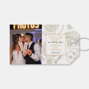 Etiquetas Para Regalos Foto Boda de Gold Reno