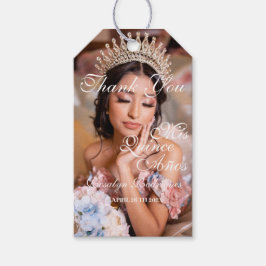 Etiquetas Para Regalos Foto de guión de Quinceanera 15 cumpleaños