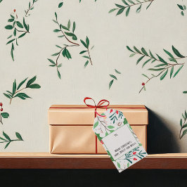 Etiquetas Para Regalos Foto de Holly and Joy