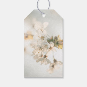 Etiquetas Para Regalos Foto de la naturaleza del cerezo