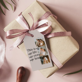 Etiquetas Para Regalos Foto familiar moderna de pareja y cita encantadora