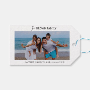 Etiquetas Para Regalos Foto moderna de la familia de Personalizados simpl