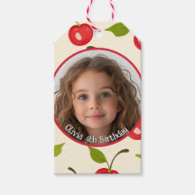 Foto y nombre del Personalizado de cerezas Placa d