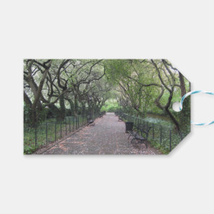 Etiquetas Para Regalos Fotografía de Conservatory Garden Central Park NYC