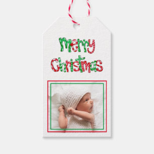 Etiquetas Para Regalos Fotomontaje navideño navideño