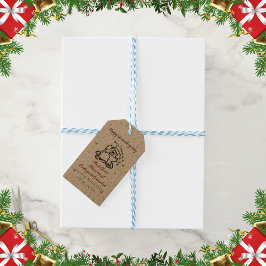 Etiquetas Para Regalos Fotos y nombre personalizados del Día de la Marmot